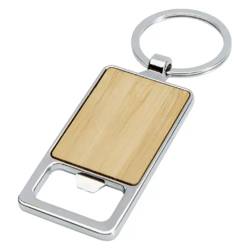 Llavero Madera Bamboo Destapador K123