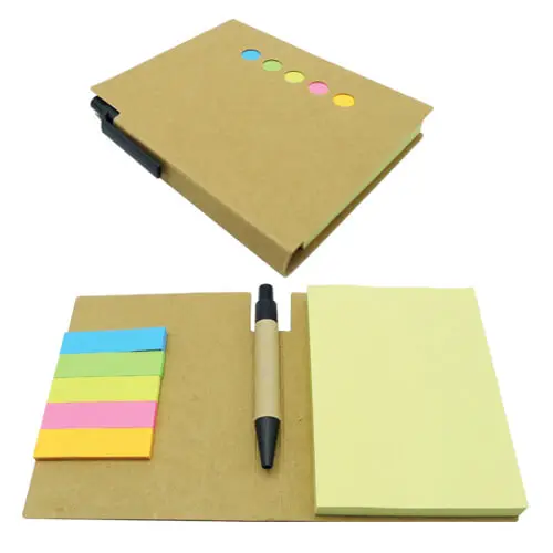 Set Memo set Tapa Cartón + Boligrafo N11