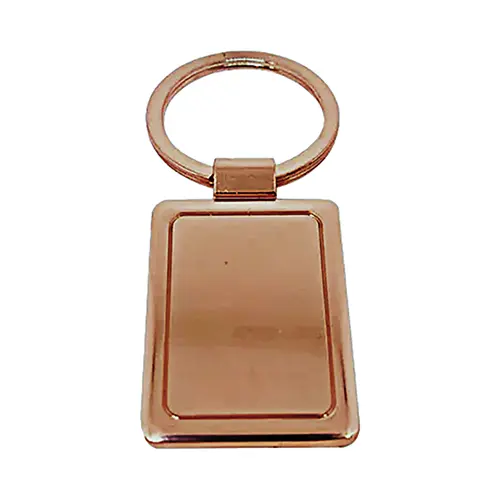 Llavero Metálico Rectangular K70 ENCOBRIZADO