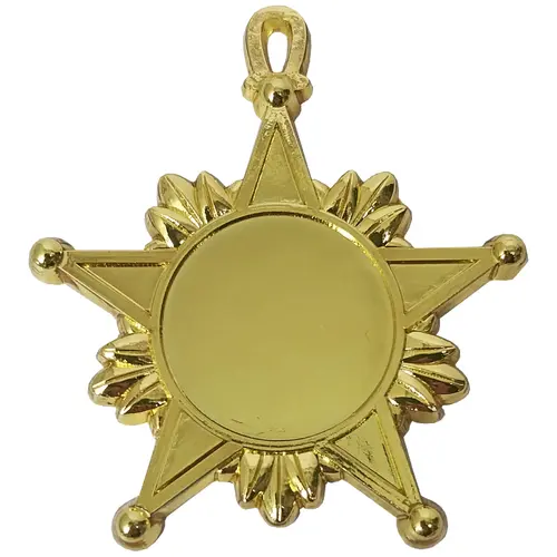 Medalla Condecoración de Fierro Estrella con Hojas CON03