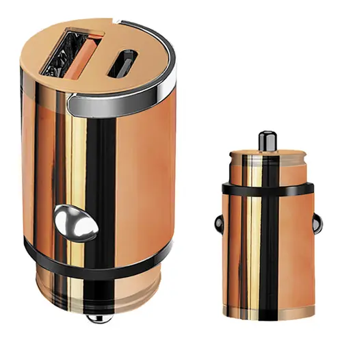 Adaptador Metálico para Automóvil CC10 ENCOBRIZADO