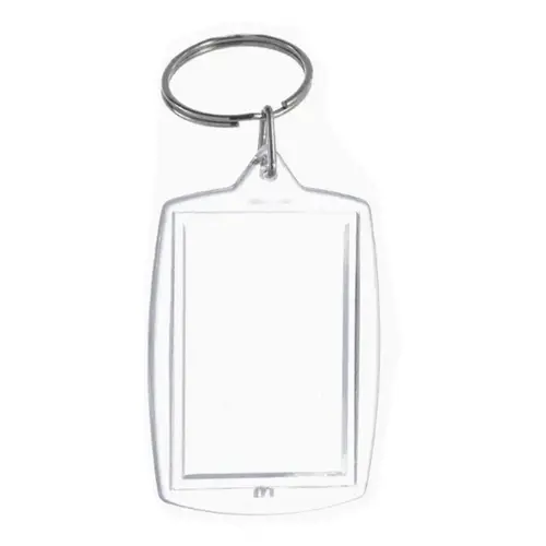 Llavero Plástico para Foto K76 Transparente