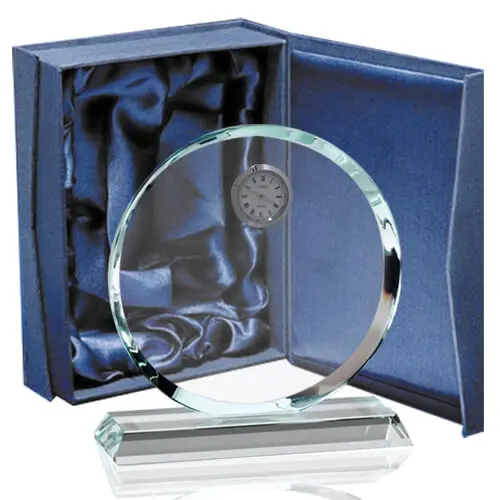 Galvano Cristal Reloj Circular CC 01