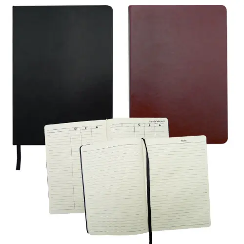 Cuaderno - Libreta - Agenda Tapa Símil Cuero N44